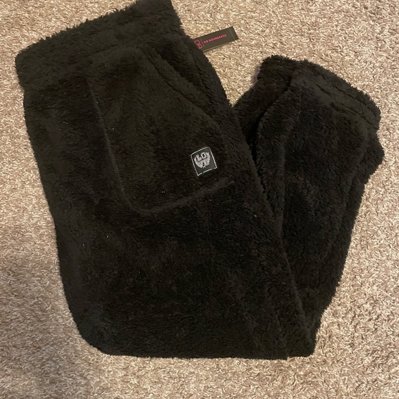 No Boundaries Other - Black fuzzy sweatpants